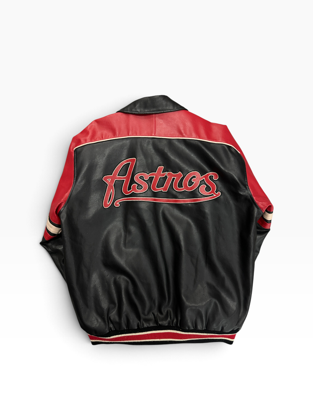 Vintage Astros Leather Jacket