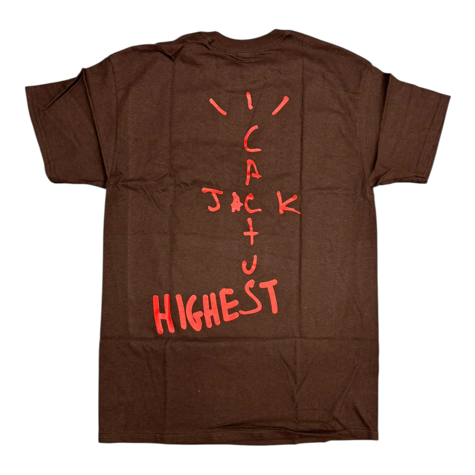 Travis Scott x Jordan HIghest Brown Tee