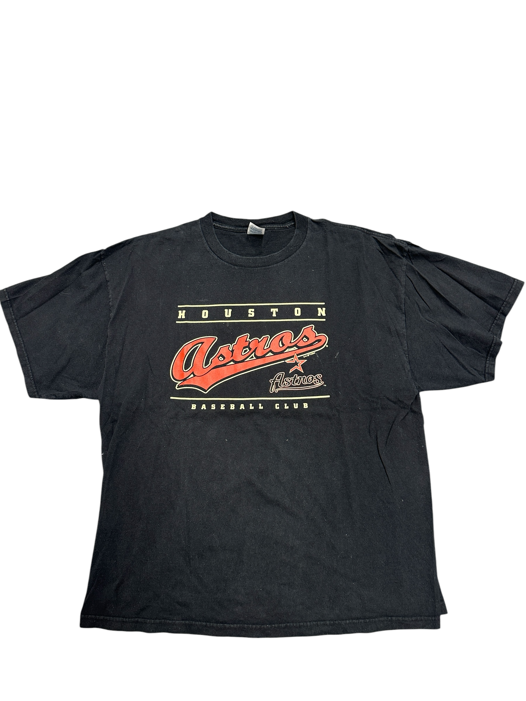 Houston Astros Baseball Club Black Tee