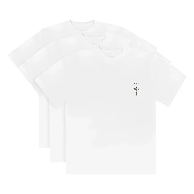 Travis Scott Cactus Jack White Tee