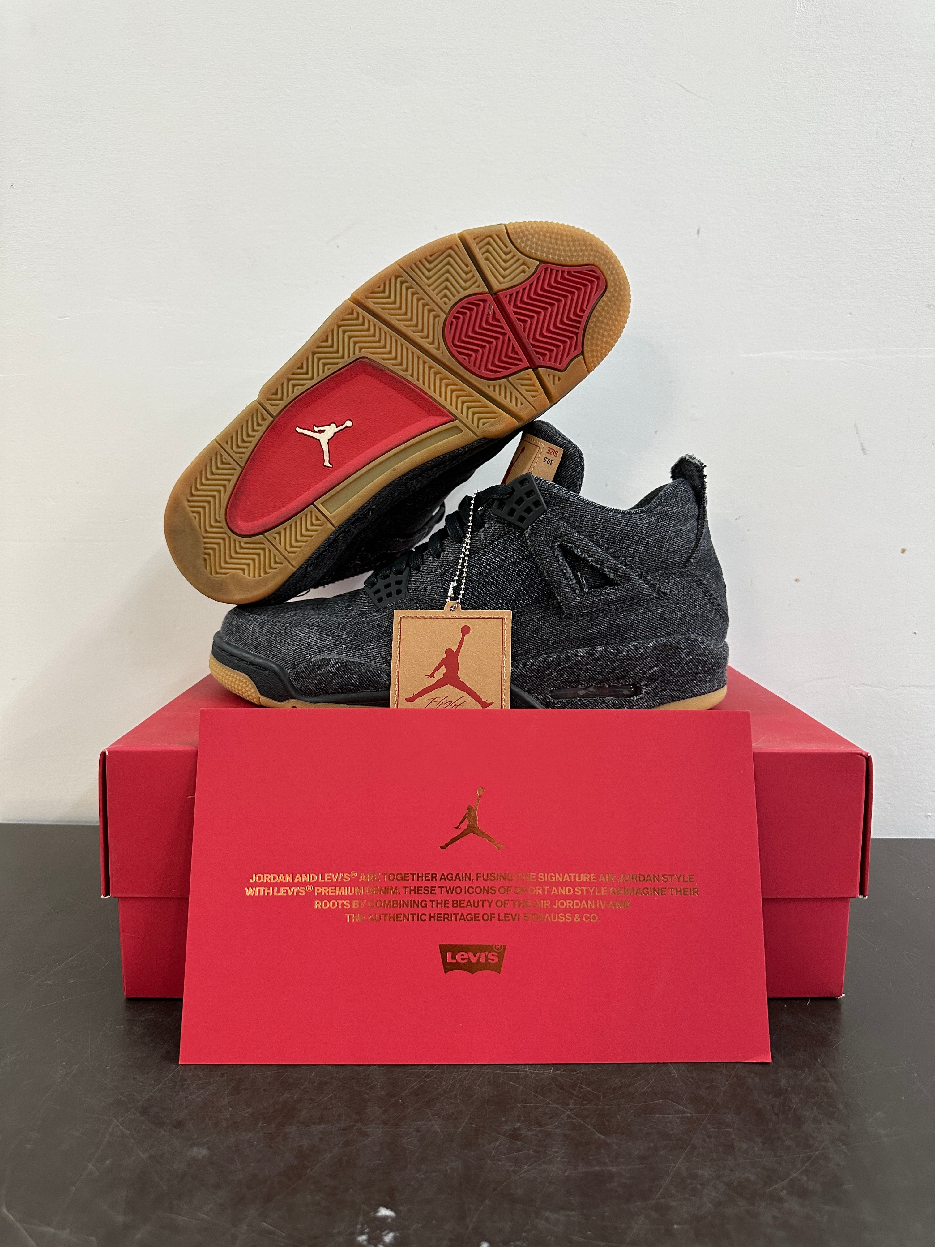 Levi’s X Jordan 4 (Black Levi’s)