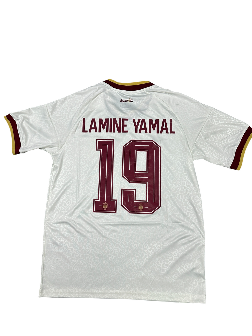 Spain 2026 Away White Jersey - Lamine Yamal