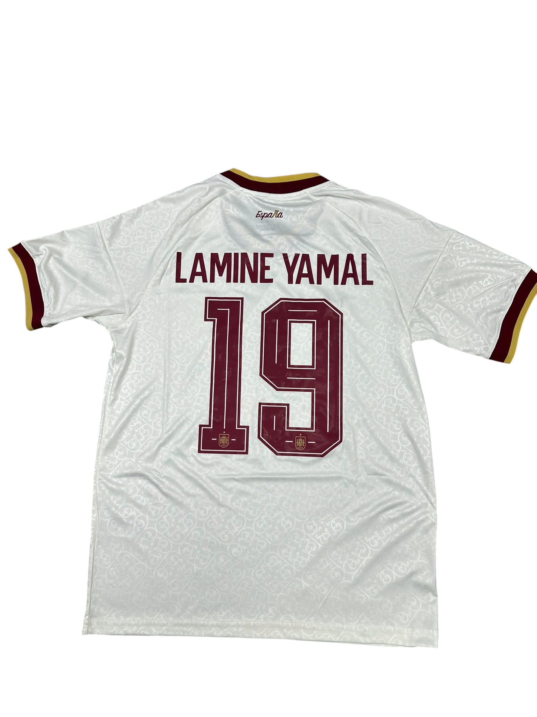 Spain 2026 Away White Jersey - Lamine Yamal