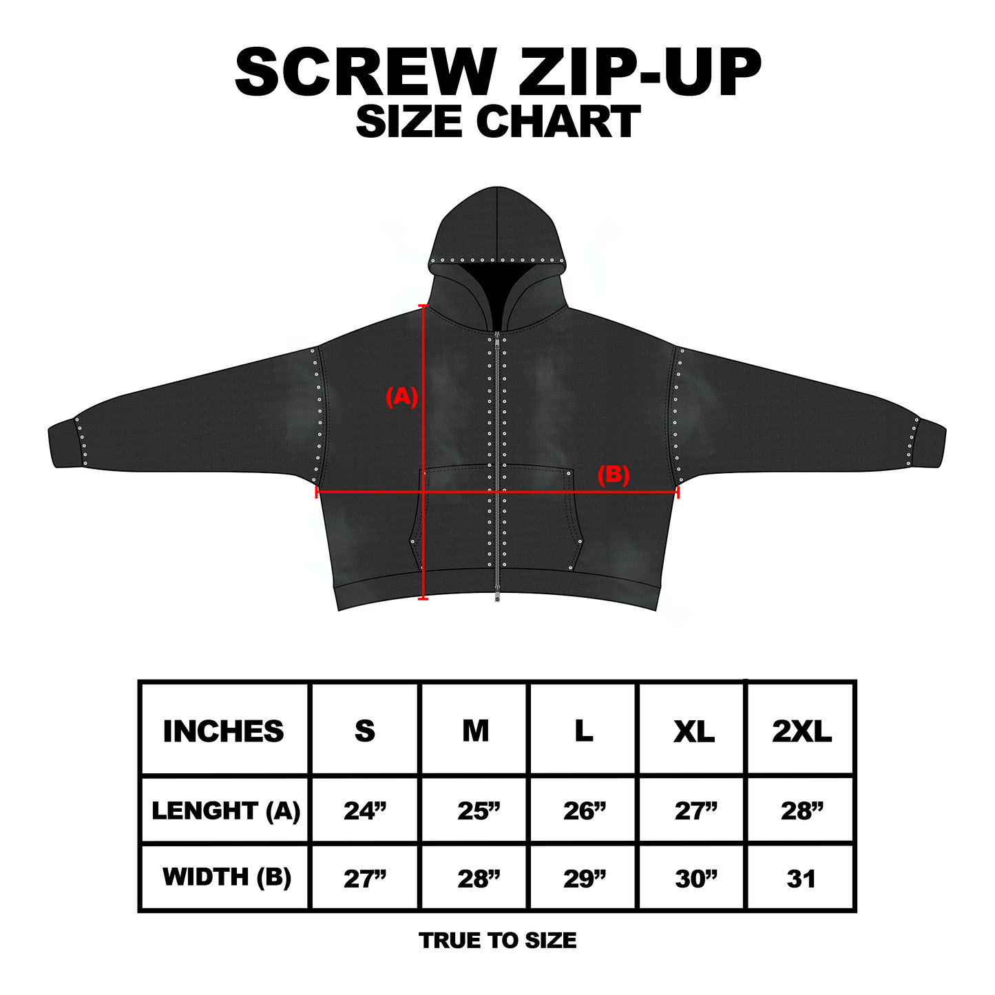 LONESTAR SCREW ZIP-UP