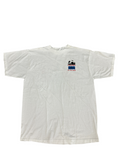 Workshops on the river white tee