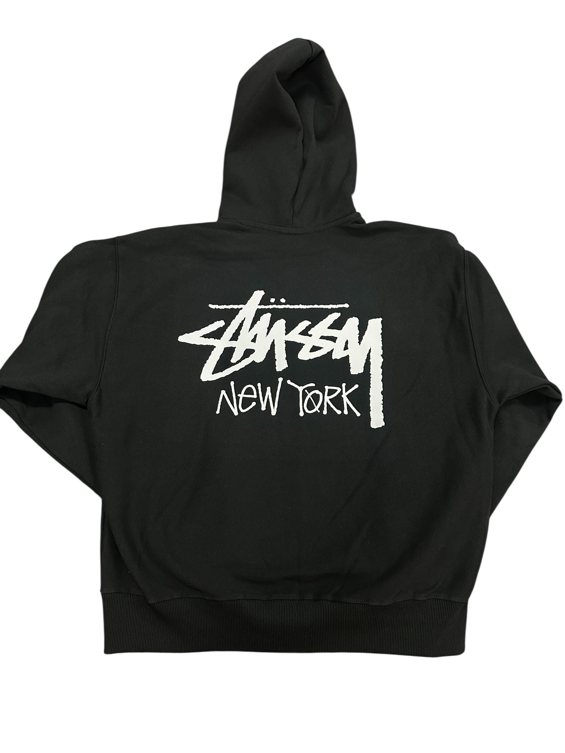 Stussy New York Exclusive Zip Hoodie Black