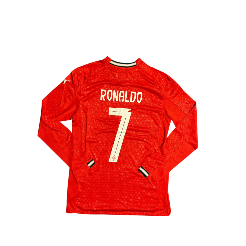 Portugal Ronaldo Red L/S