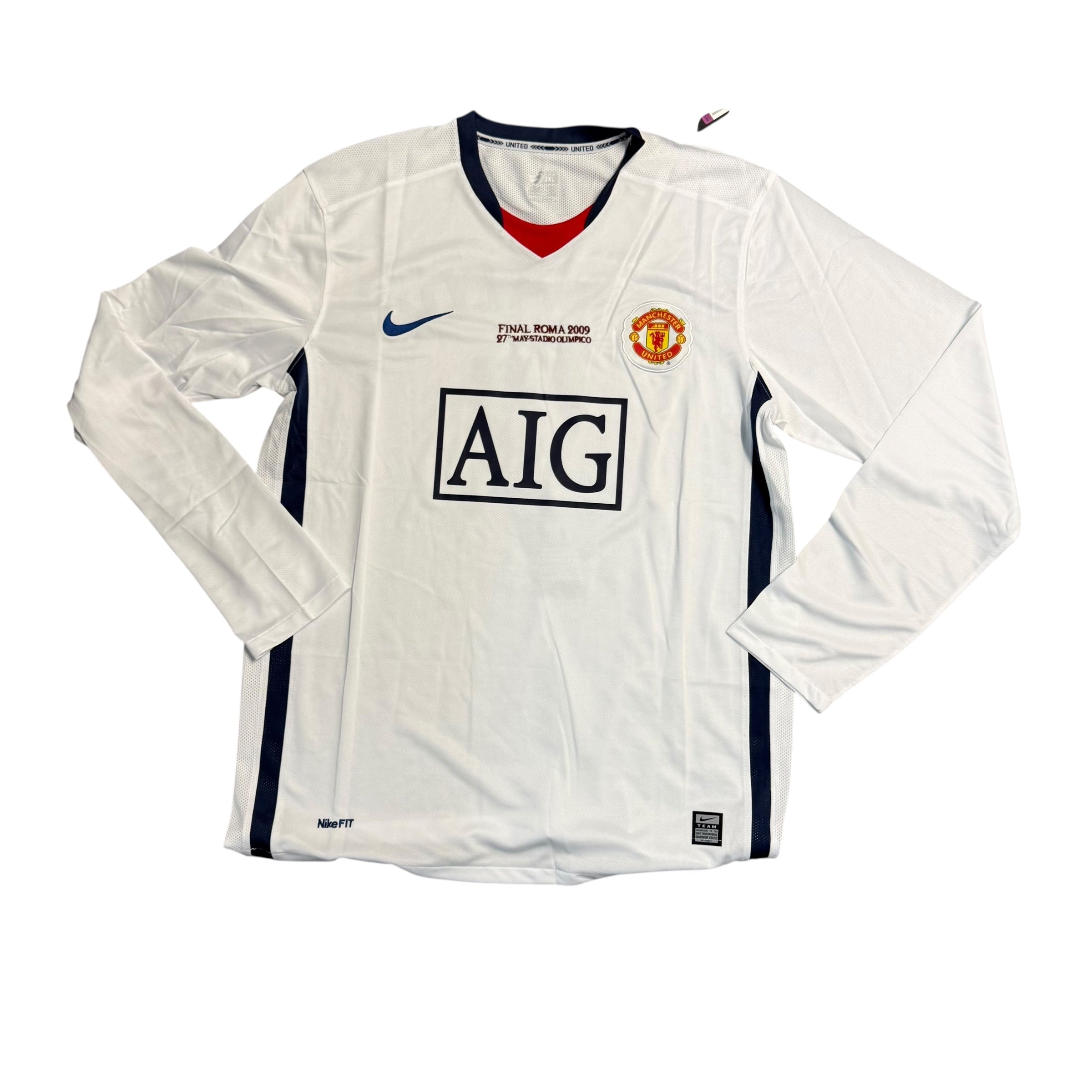 Manchester United White L/S