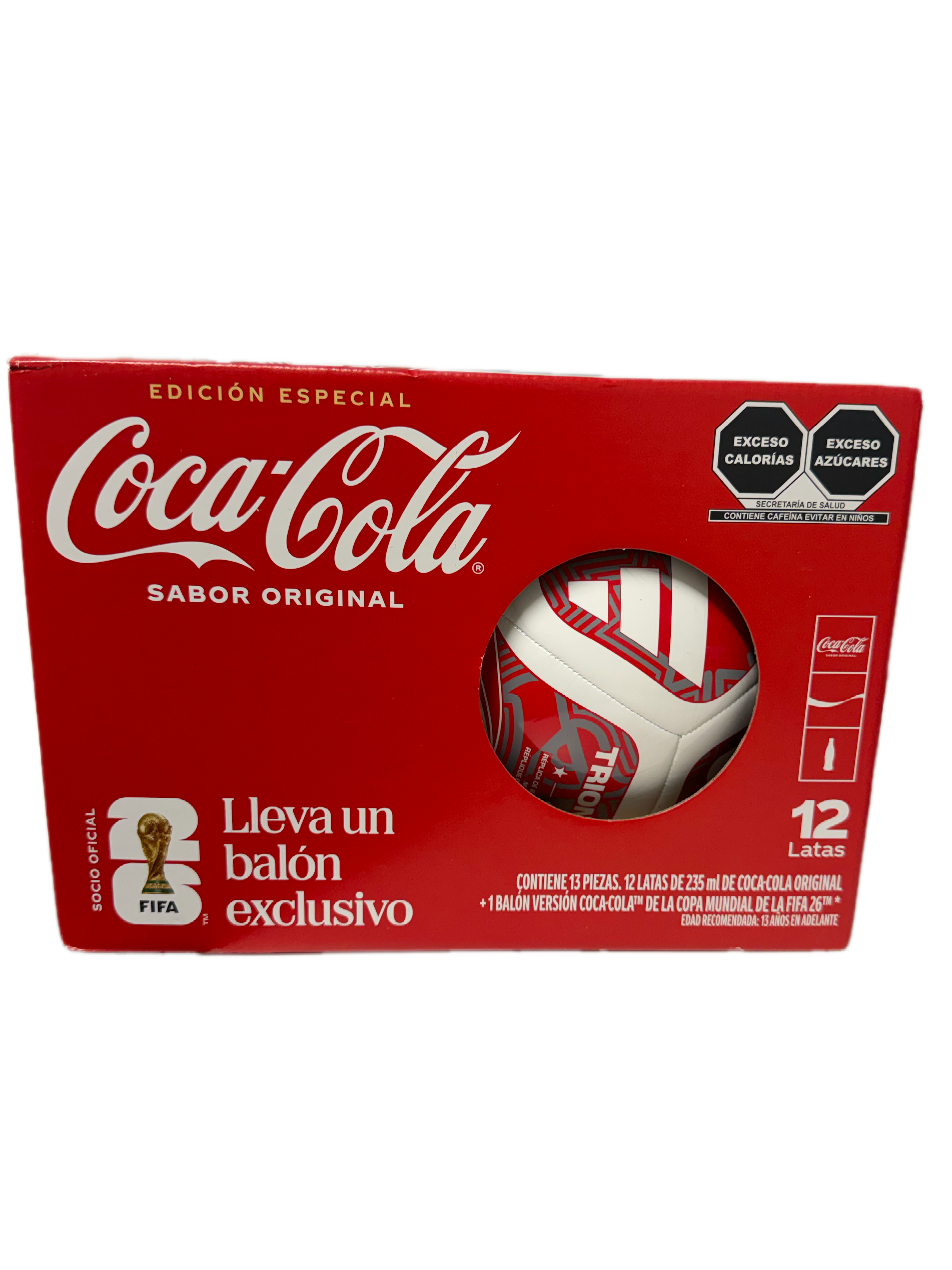 Coca Cola FIFA World Cup Special Edition Mexico + Adidas Ball (Size 5)