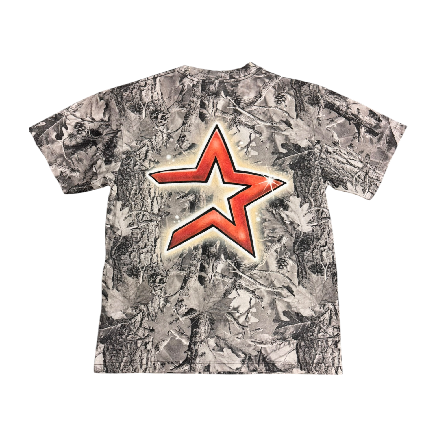 Houston Skulls Grey Camo Tee