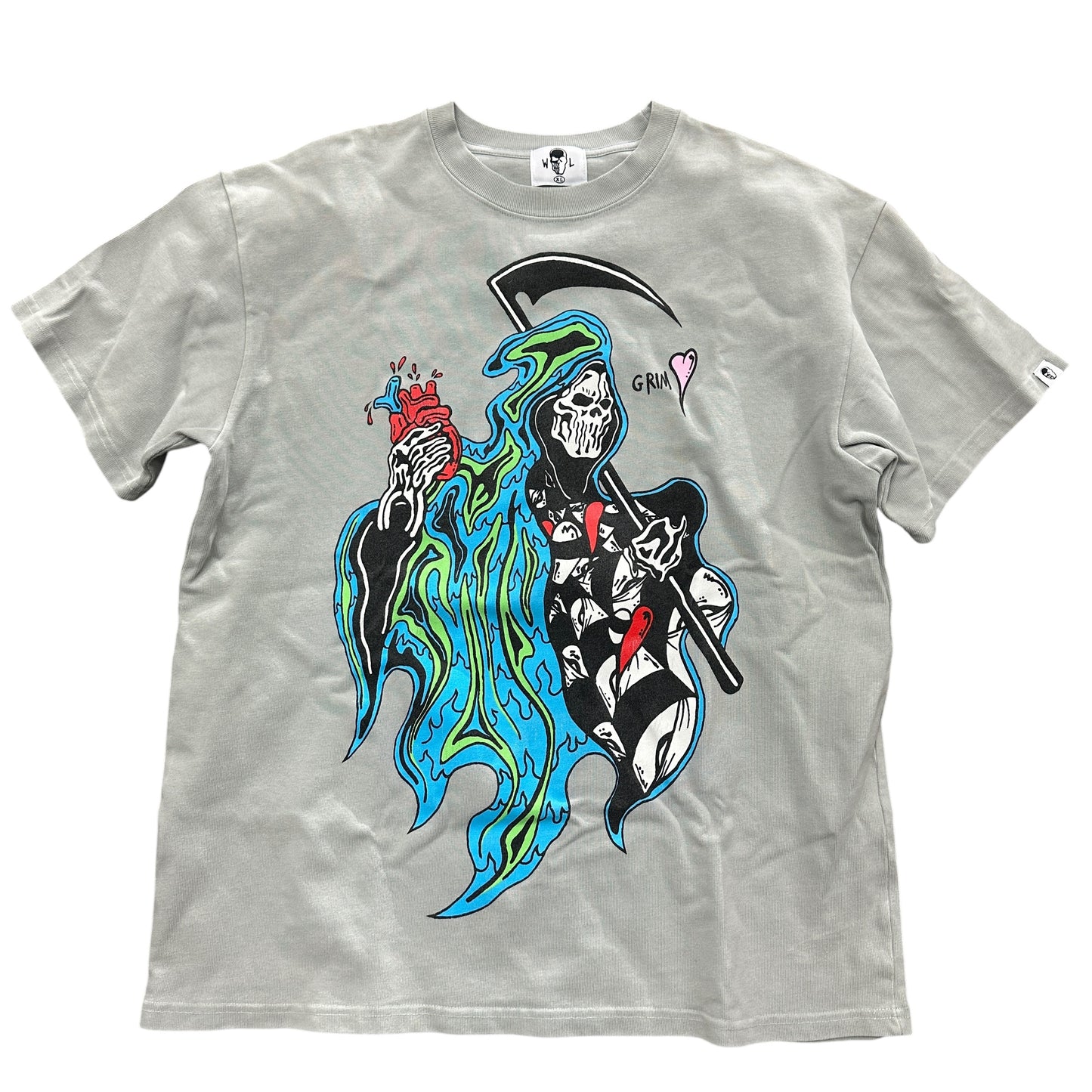 Warren Lotas x Matty Boy Grey Tee