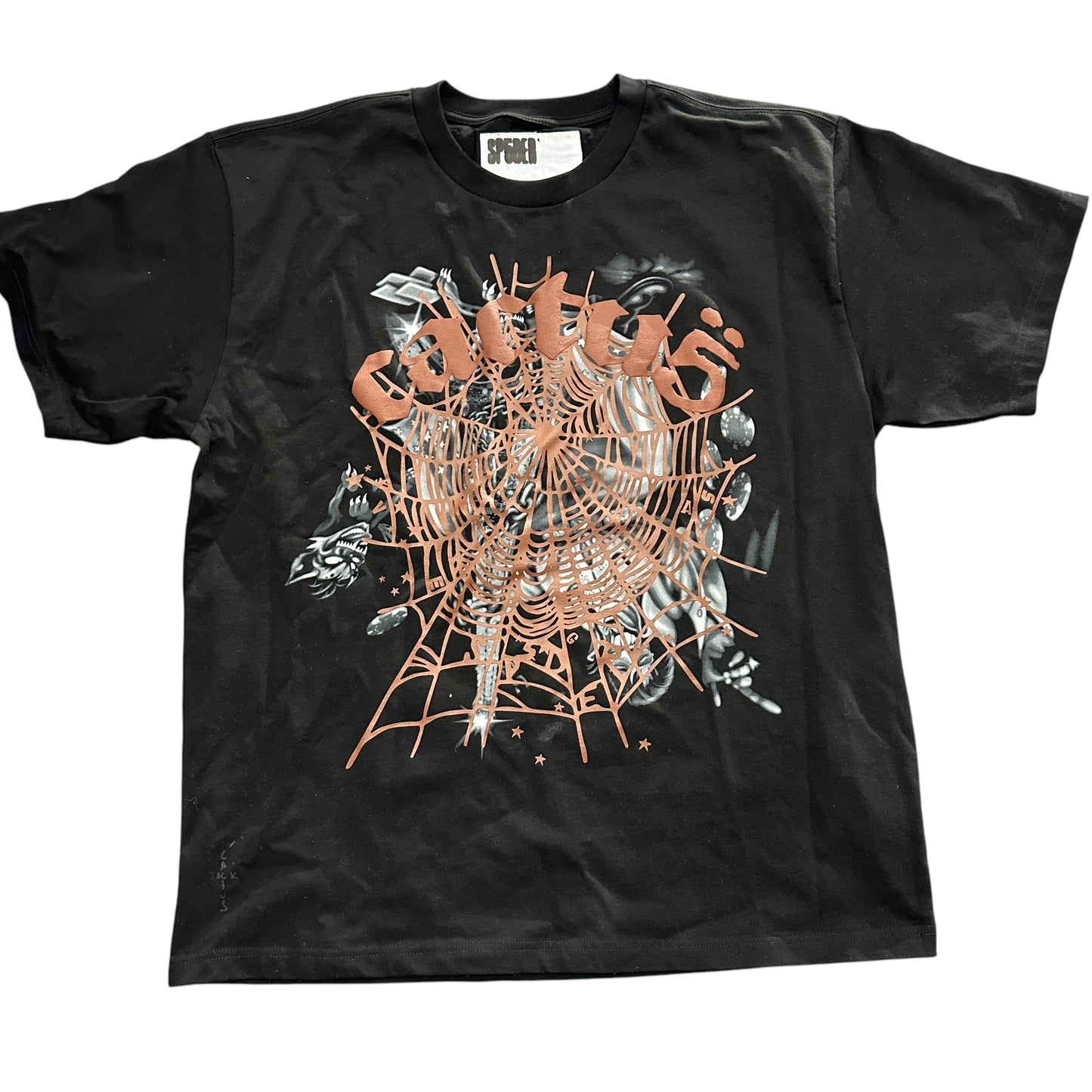 Sp5der x Cactus Jack Rodeo Black Tee