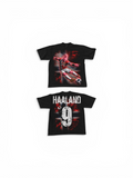 Norway Majin Buu Haaland Black Tee
