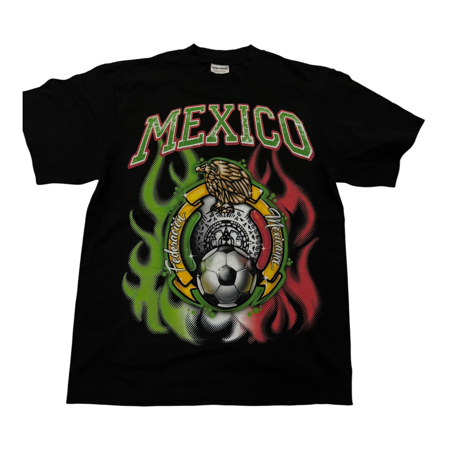 Mexico Soccer Black Tee