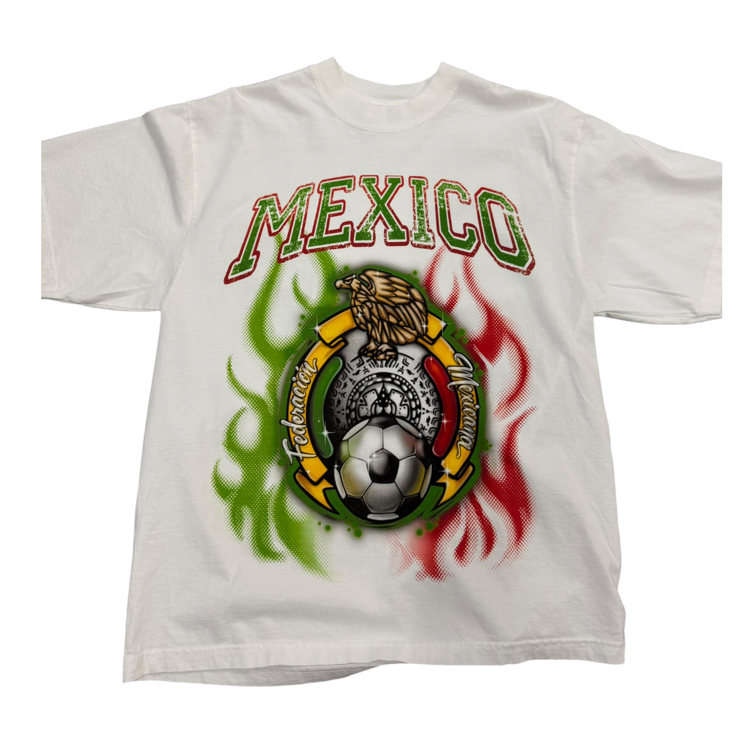 Mexico Soccer White Tee