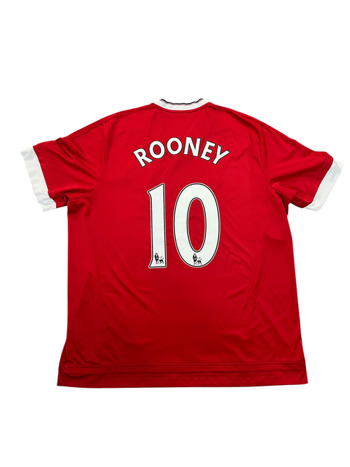 Adidas Manchester United 2015-2016 Home Rooney Jersey