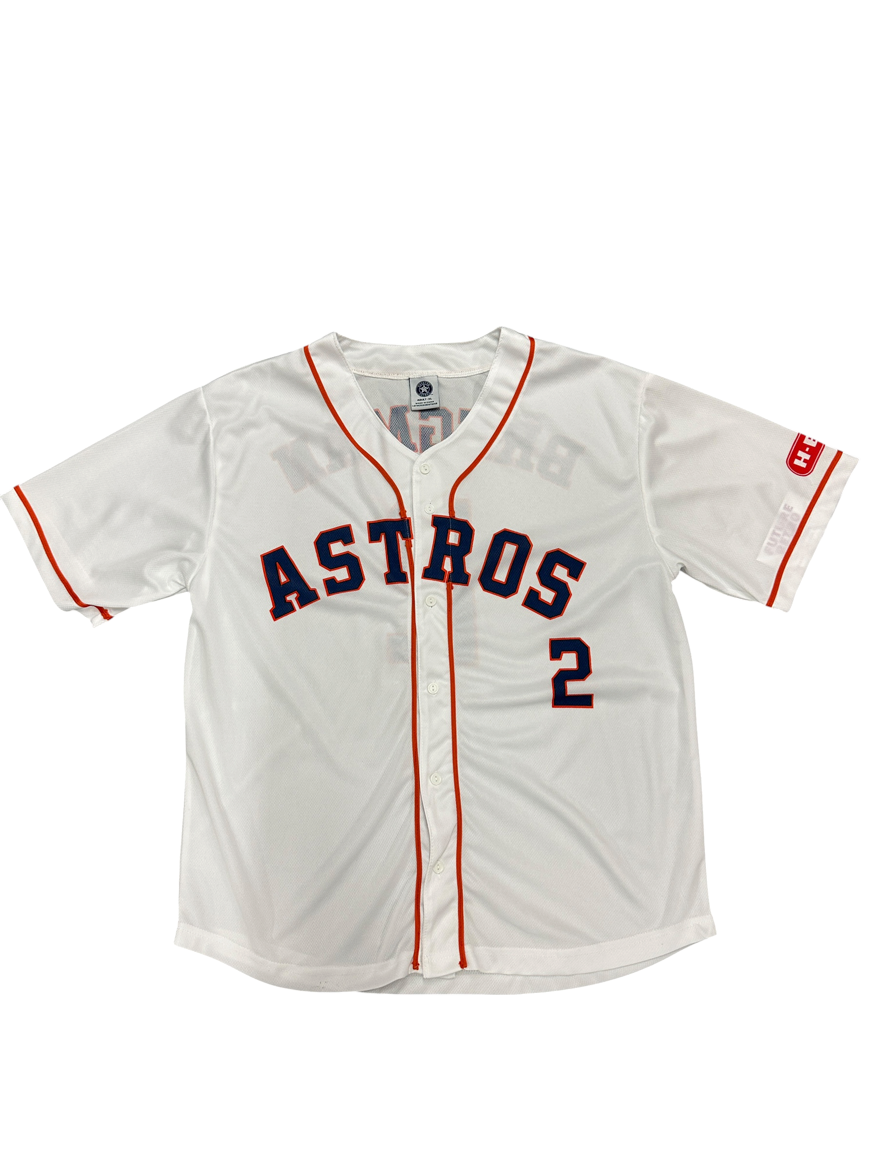 Astros Alex Bregman HEB Sponsor Replica Jersey