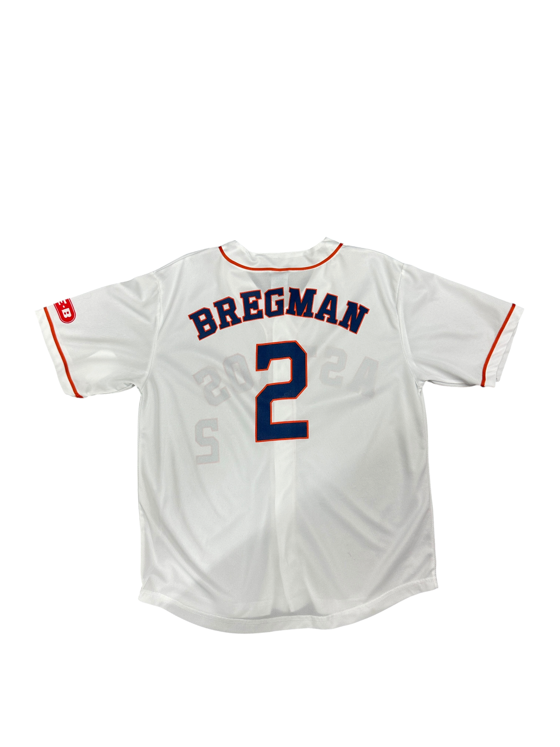 Astros Alex Bregman HEB Sponsor Replica Jersey