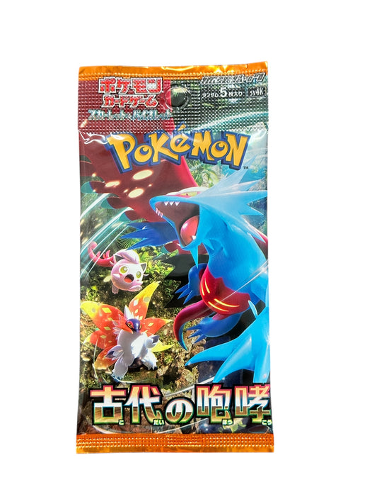 Pokémon ancient roar card pack