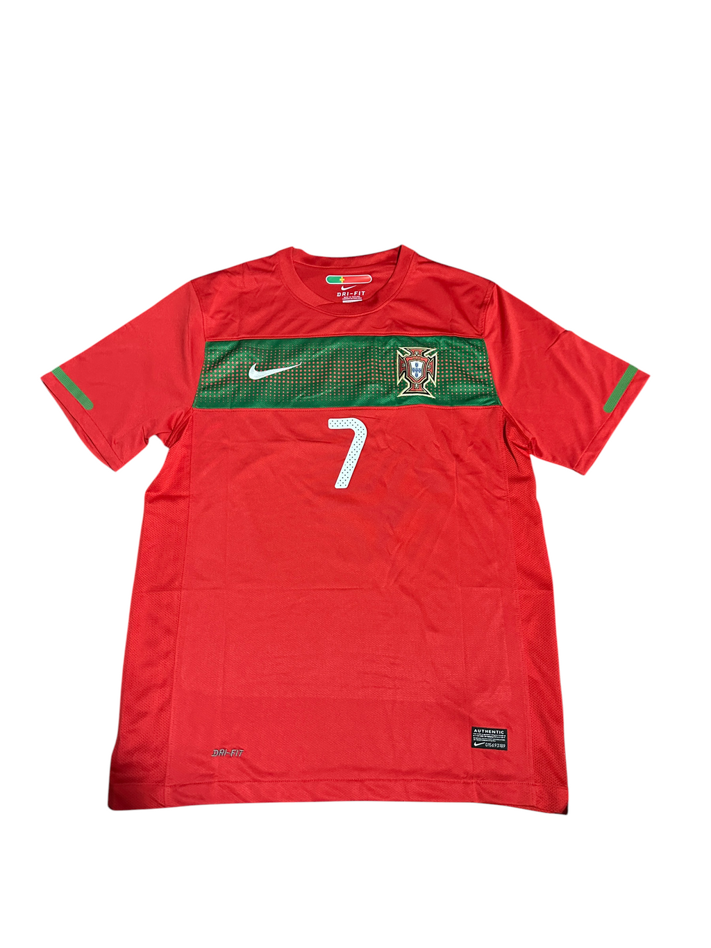 Portugal 2010 Home Jersey- Ronaldo