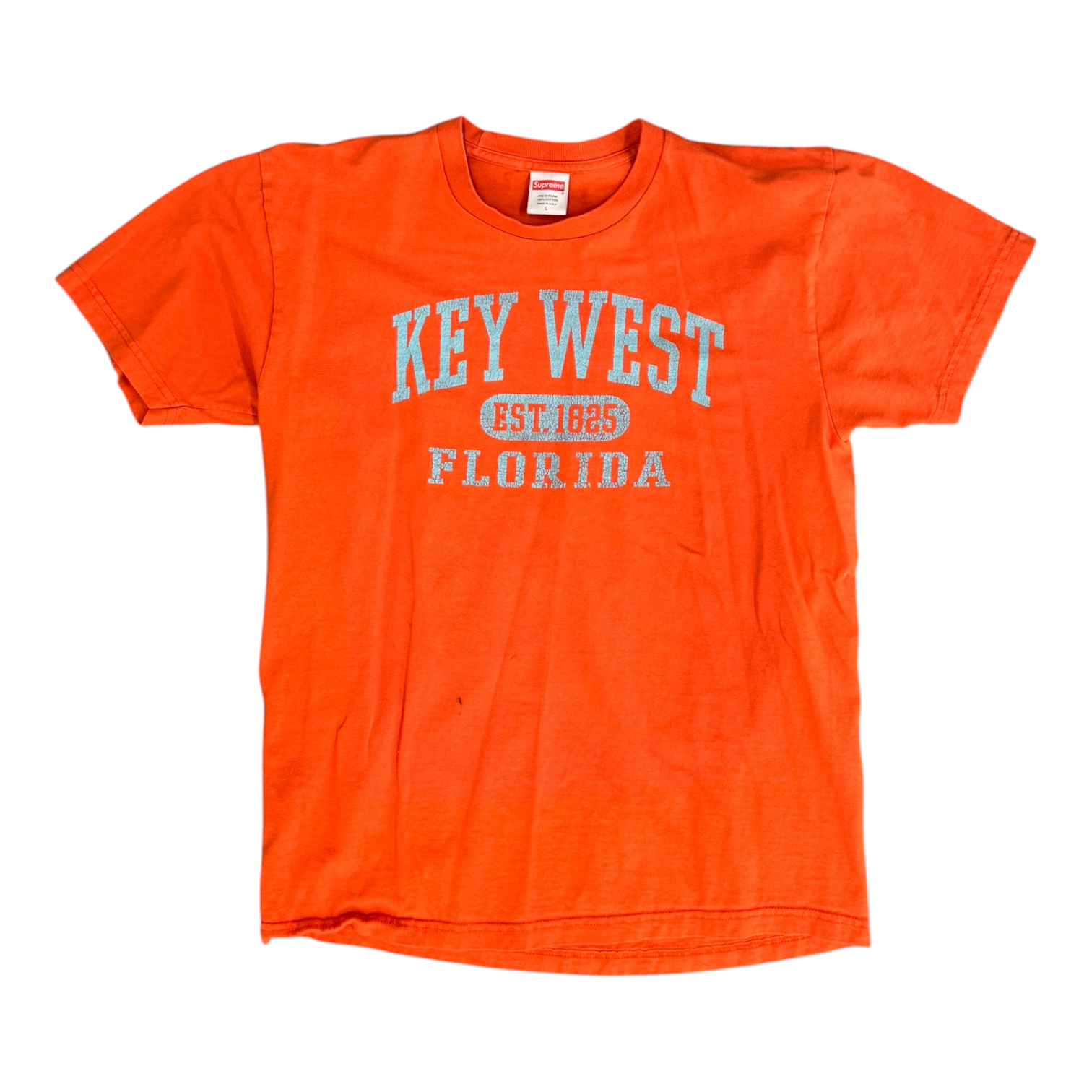 Supreme Key West Florida Orange Tee