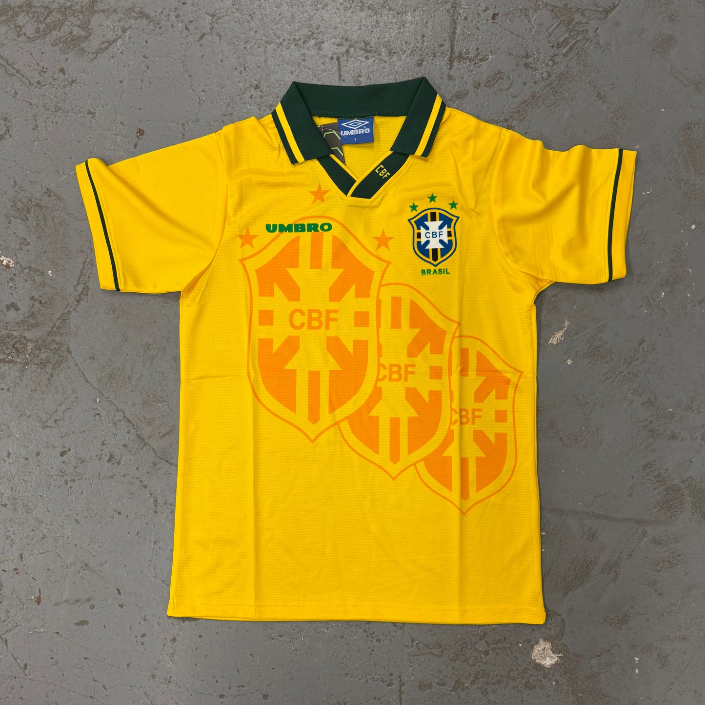 Brazil 94/97 Home Jersey