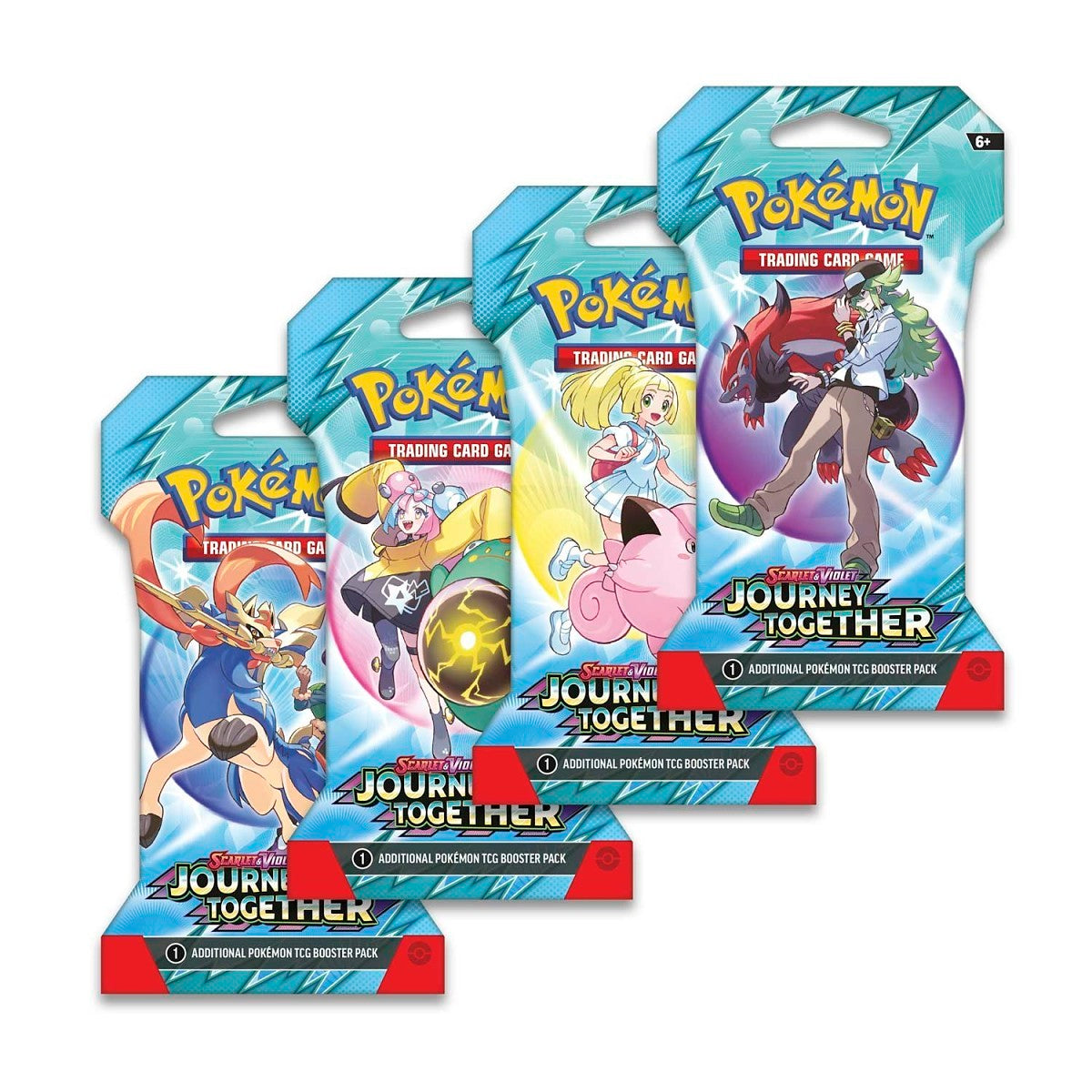 Scarlet & Violet-Journey Together Sleeved Booster Pack (10 Cards)