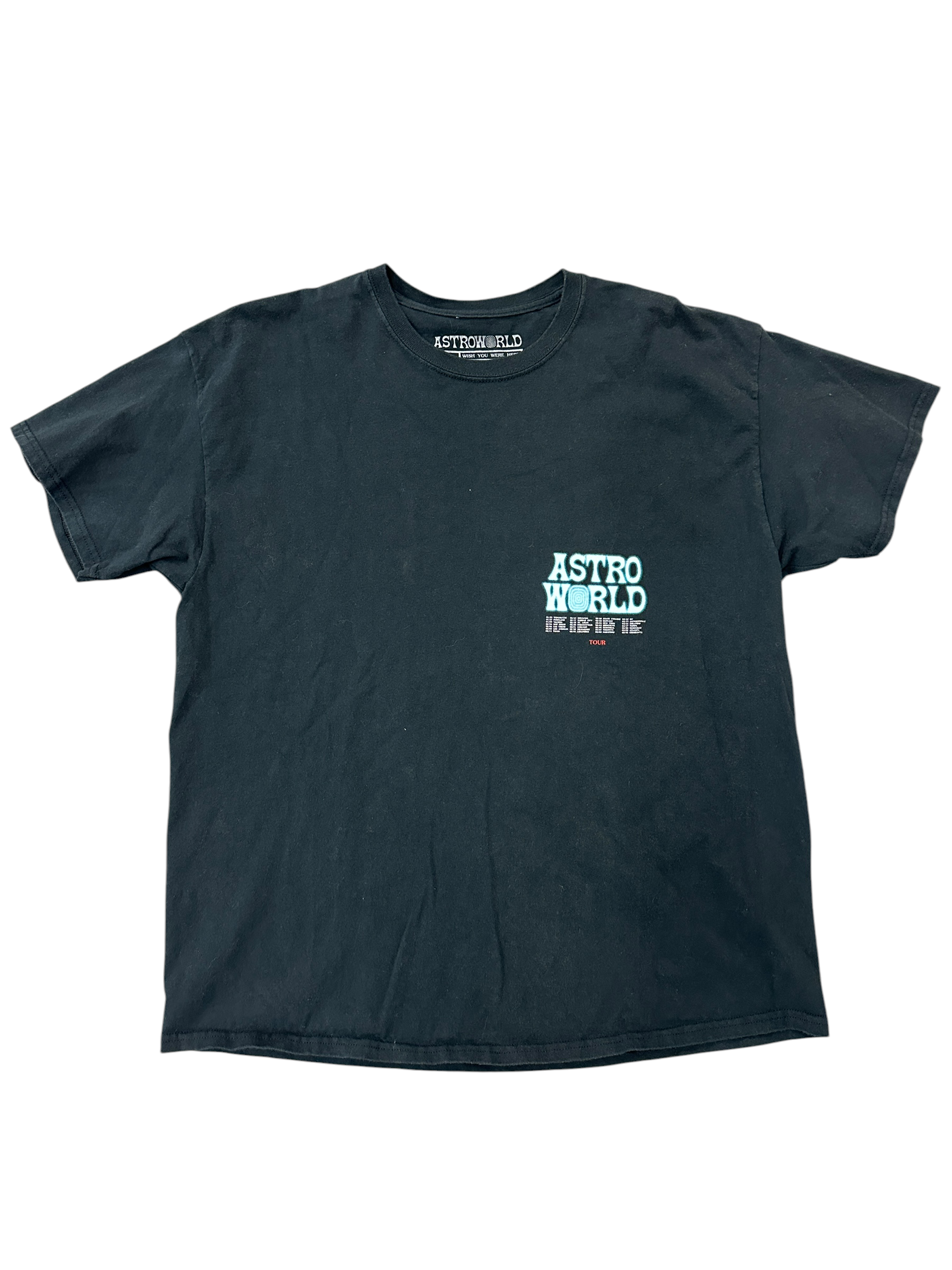 Astroworld Wish You Were Here Fish Bag Tee
