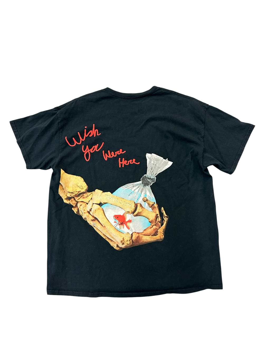 Astroworld Wish You Were Here Fish Bag Tee