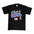USA Soccer Black Tee
