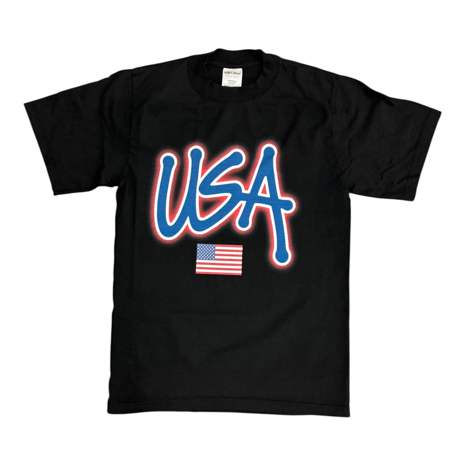 USA Soccer Black Tee