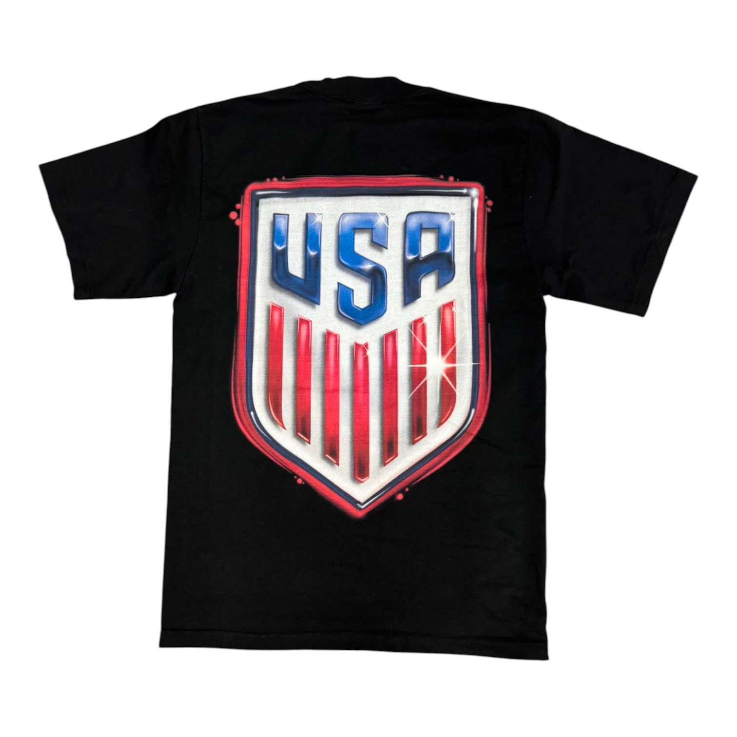 USA Soccer Black Tee
