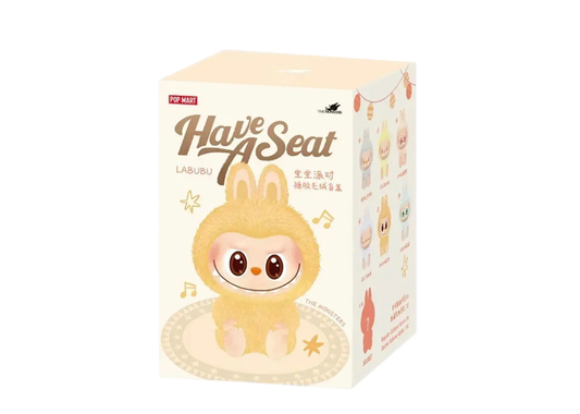 Pop Mart The Monsters Seat Mystery Plush Labubu