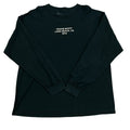 Travis Scott Long Beach CA No Service L/S Black Tee