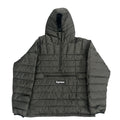 Supreme Micro Down Half Zip Hooded Pullover (Black)