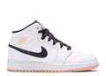 Air Jordan 1 Mid GS White Arctic Orange