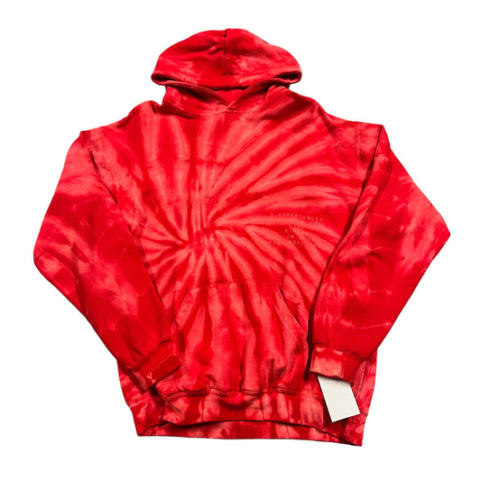 Travis Scott Made In America Live Red Tie Dye Hoodie