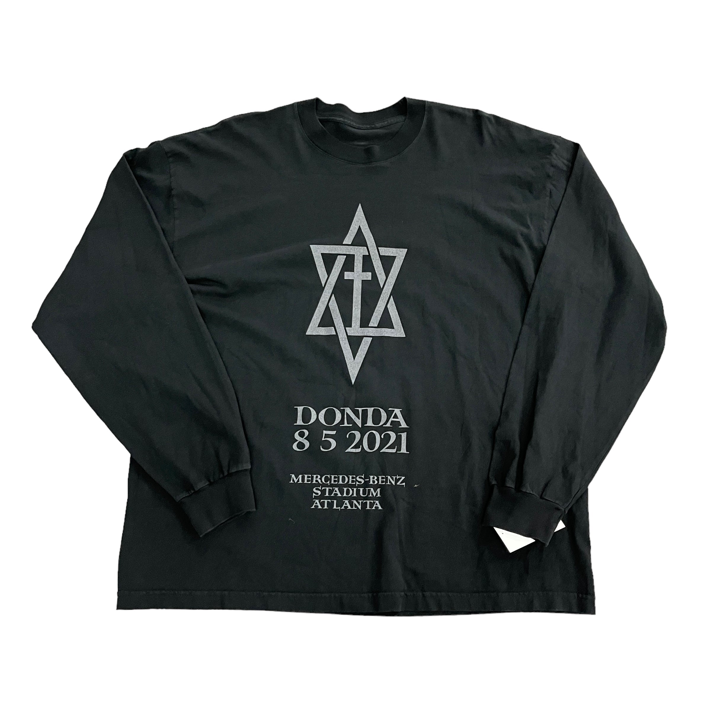 Kanye West Donda Black L/S Tee