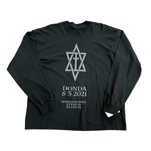 Kanye West Donda Black L/S Tee