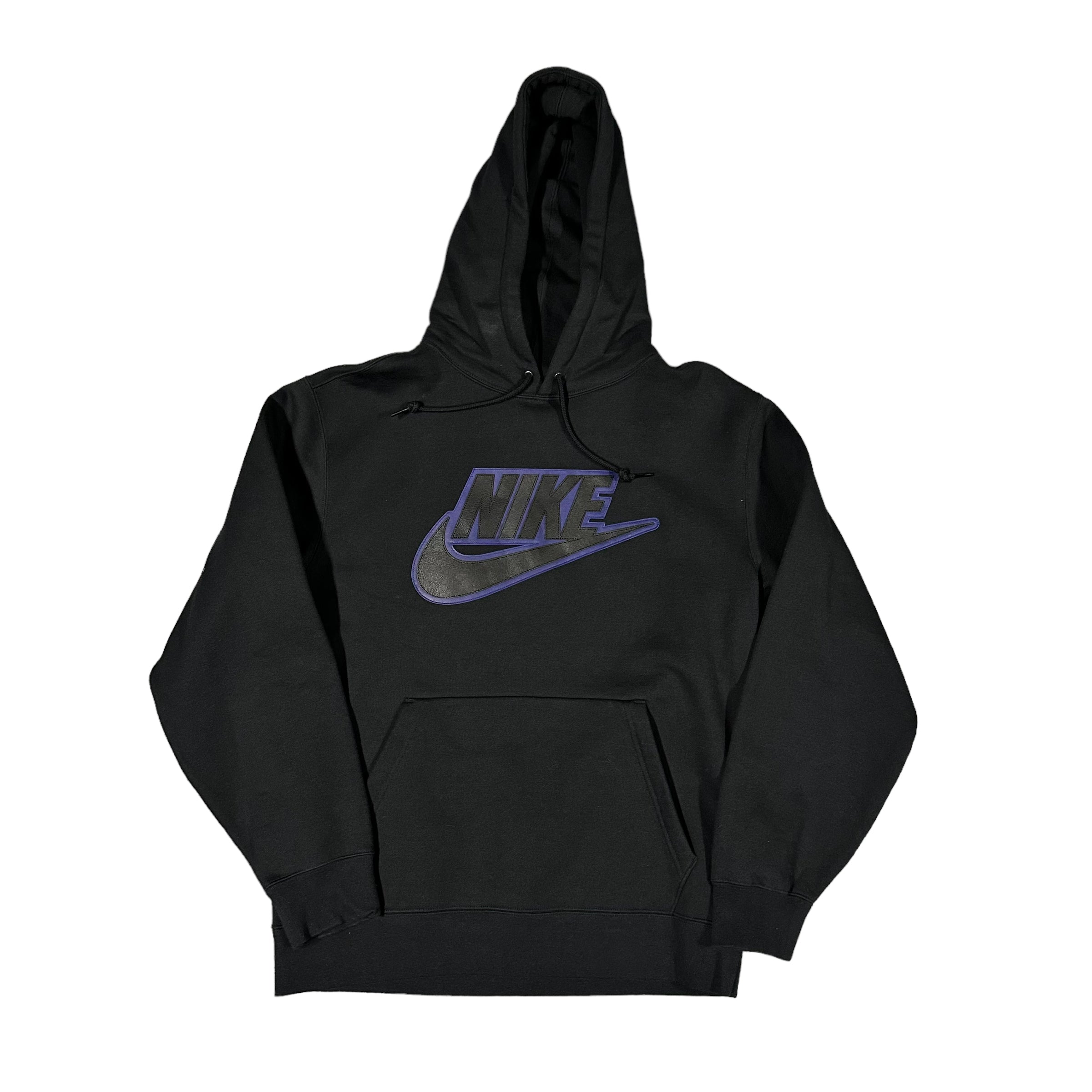 Supreme x Nike Purple Black Hoodie