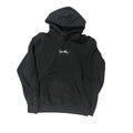 Supreme Script Font Black Hoodie