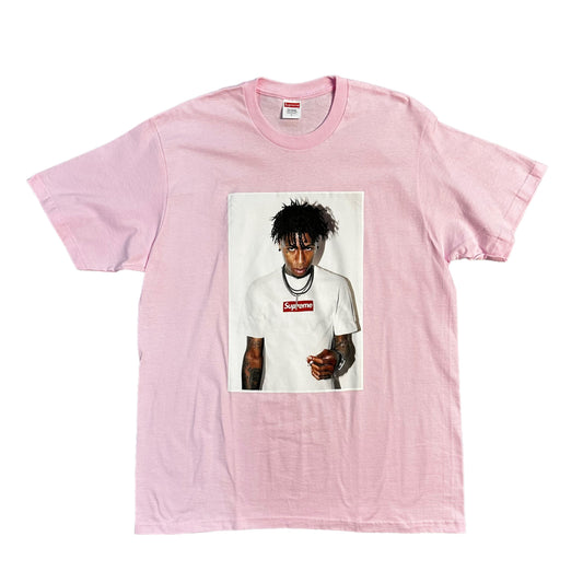 Supreme NBA Youngboy Photo Pink Tee