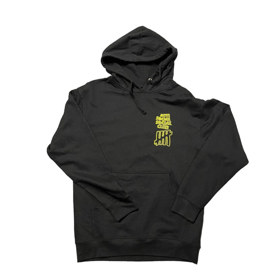 Anti Social Social Club x Undefeated Black Hoodie