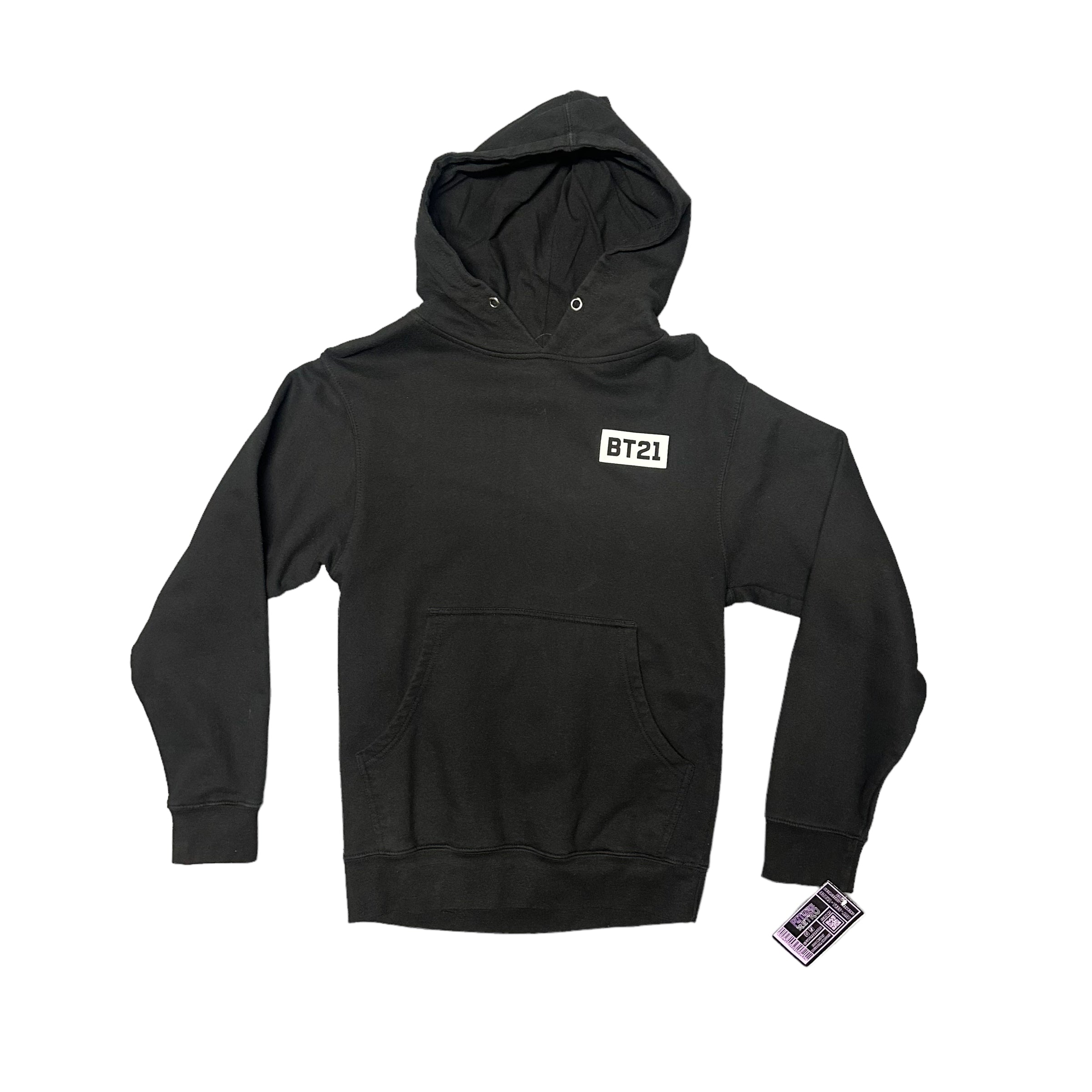 ASSC x BT21 Black Hoodie