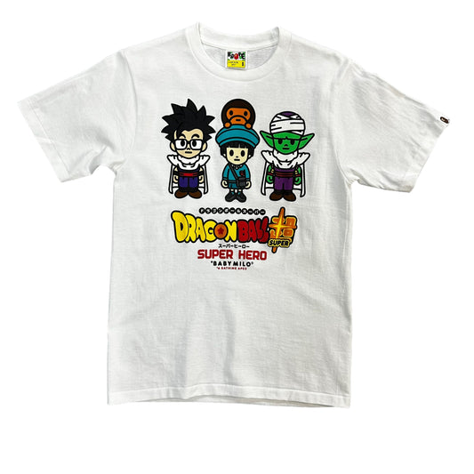 Bape x Dragonball Z Baby Milo White Tee