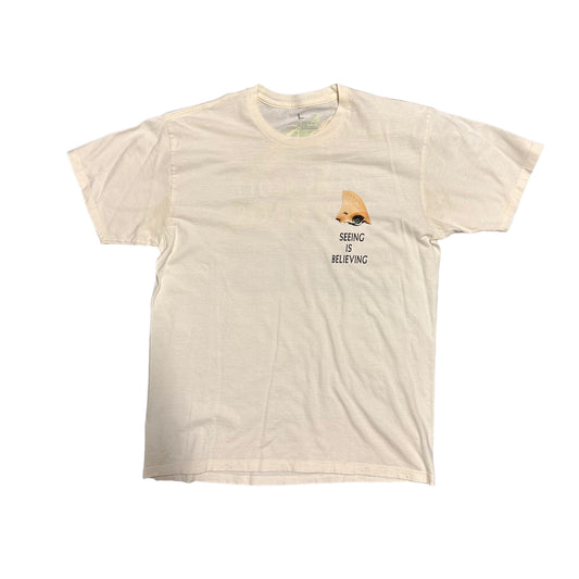 Travis Scott Seeing Is Believing Dragonfly Creme Tee
