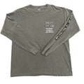 Travis Scott Halloween Skull Saw Grey L/S Tee