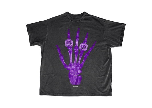 Lonestar 2 Rings Purple Tee
