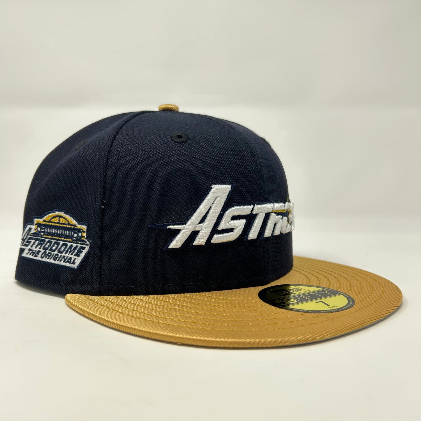 Houston Astros Hatclub Gold / Blue Spellout Hat